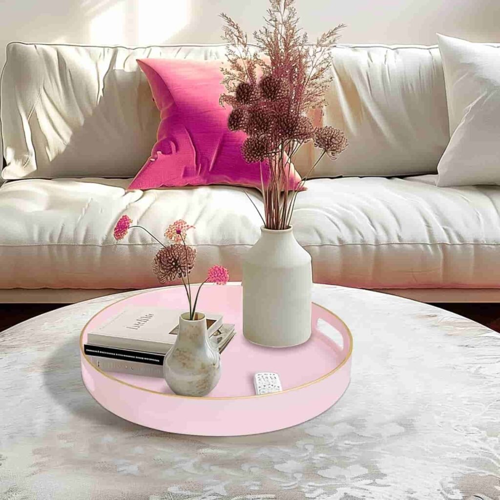 top rated round decorative trays
