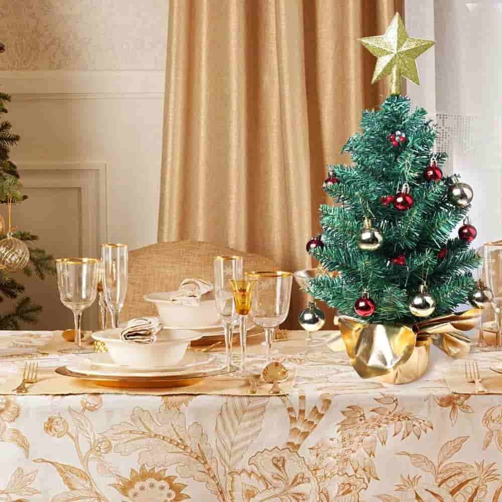 top rated tabletop christmas trees