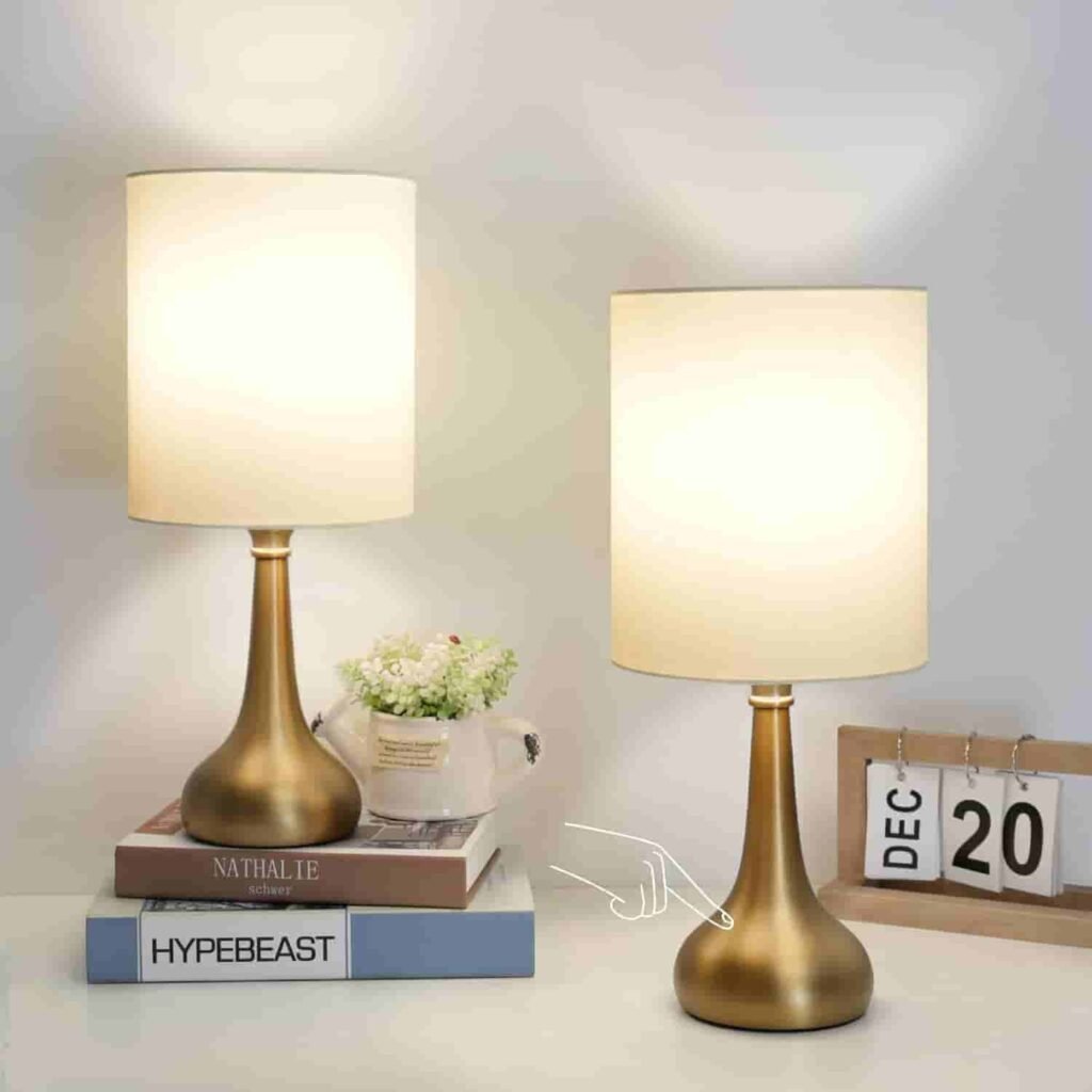 top rated vintage brass table lamps