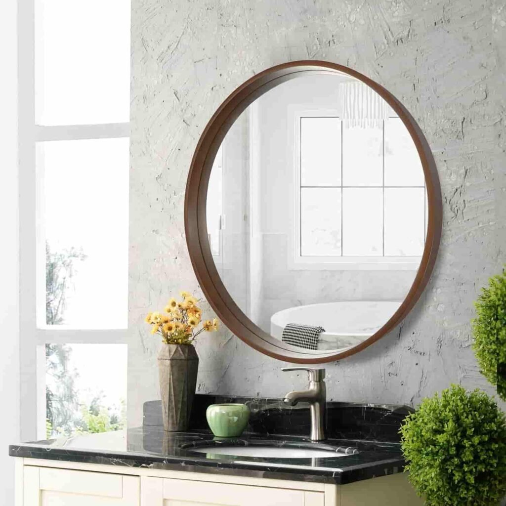 top rated wood framed mirrors