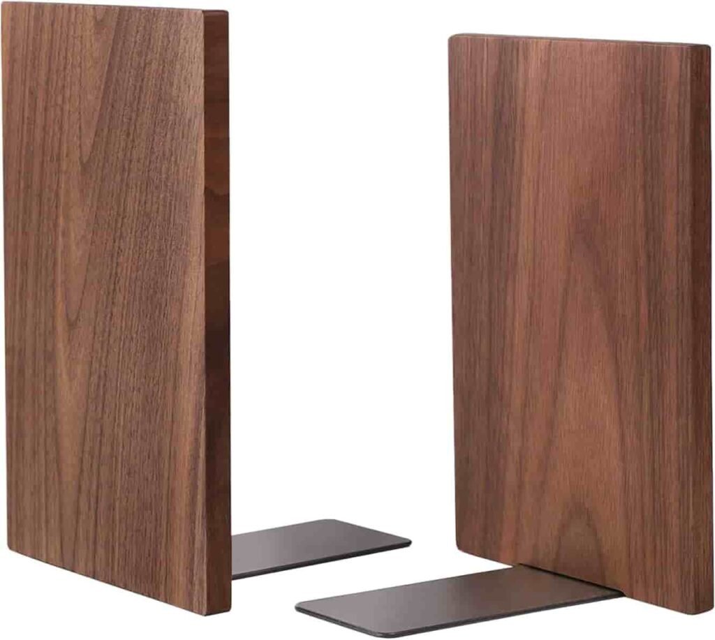 top rated wooden bookends