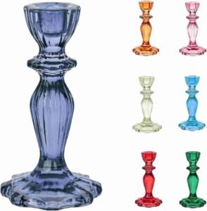 vintage amazon taper candle holders