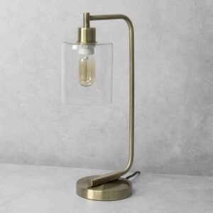 vintage brass table lamps