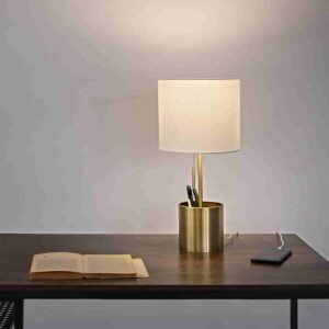 vintage brass table lamps for living room