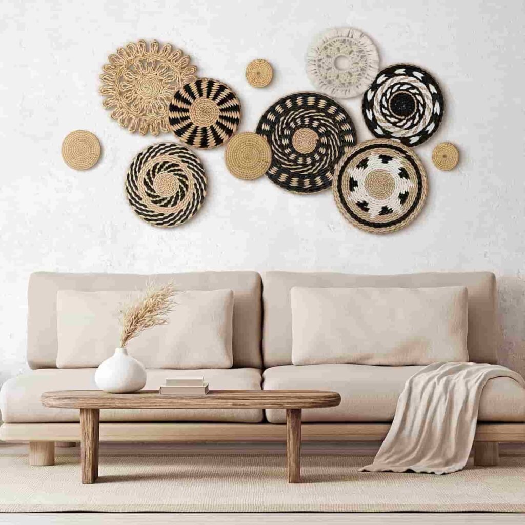 wall basket decor diy