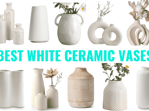 11+ Best white ceramic vases to level up your tablescape [2024]