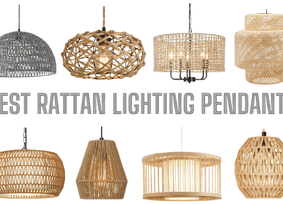 9+ Best Rattan Lighting Pendants for a tropical escape [2024]