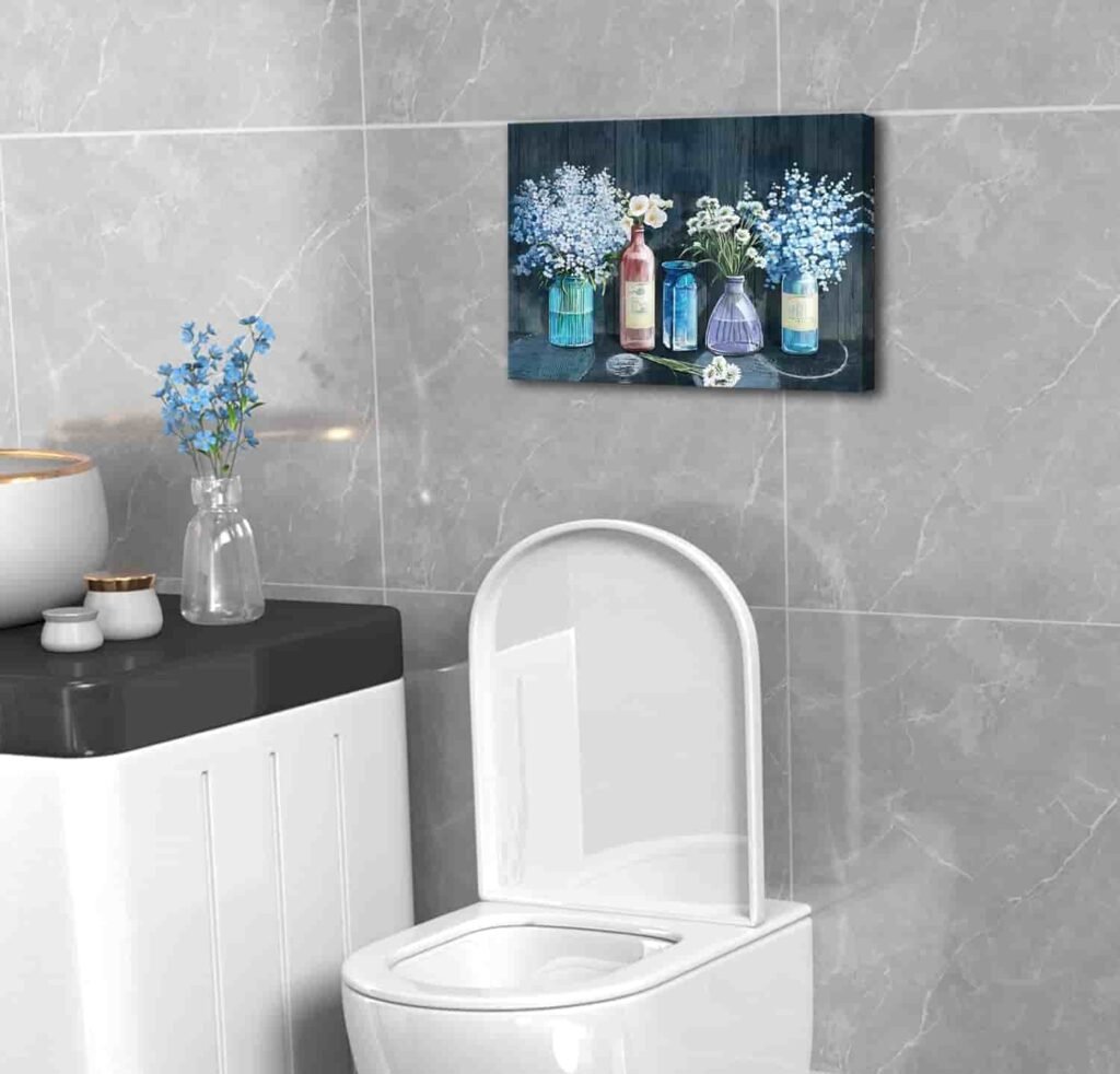 bathroom wall art