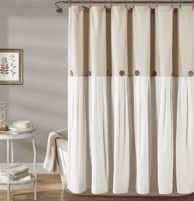 best linen shower curtains
