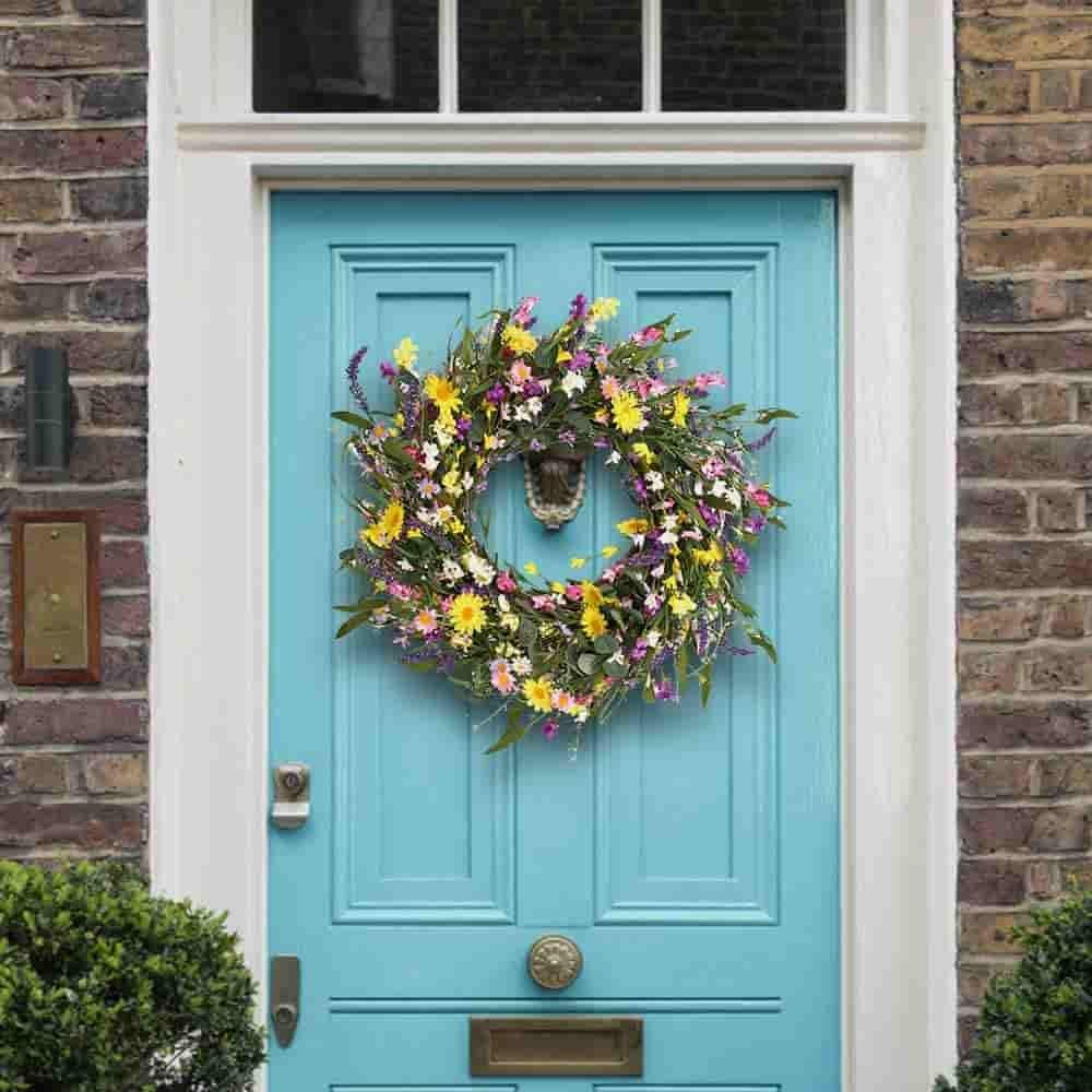 large spring wreaths for front door