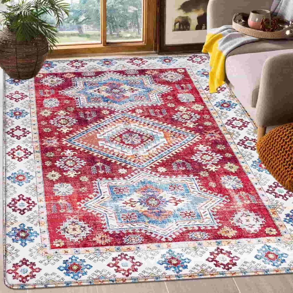 non slip vintage turkish rugs
