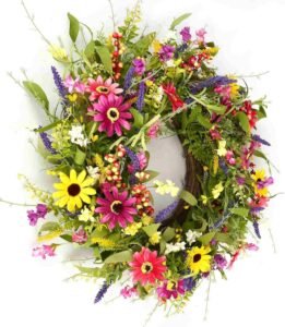 spring wreaths for front door