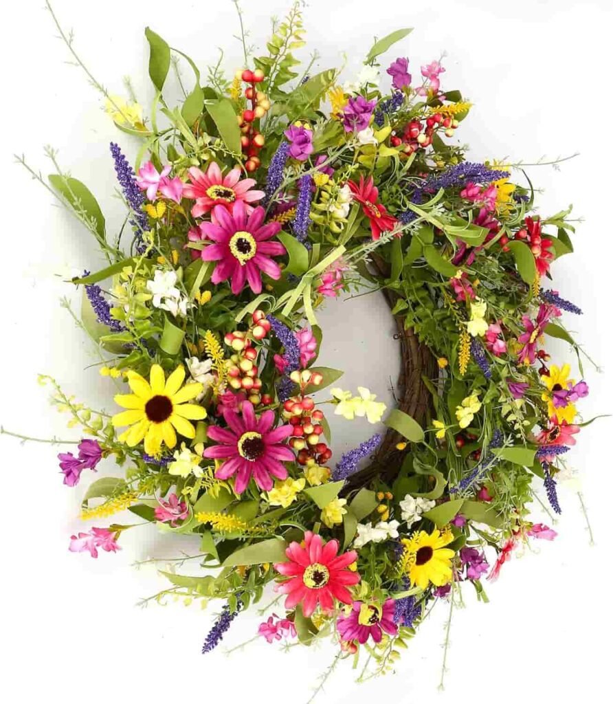 spring wreaths for front door
