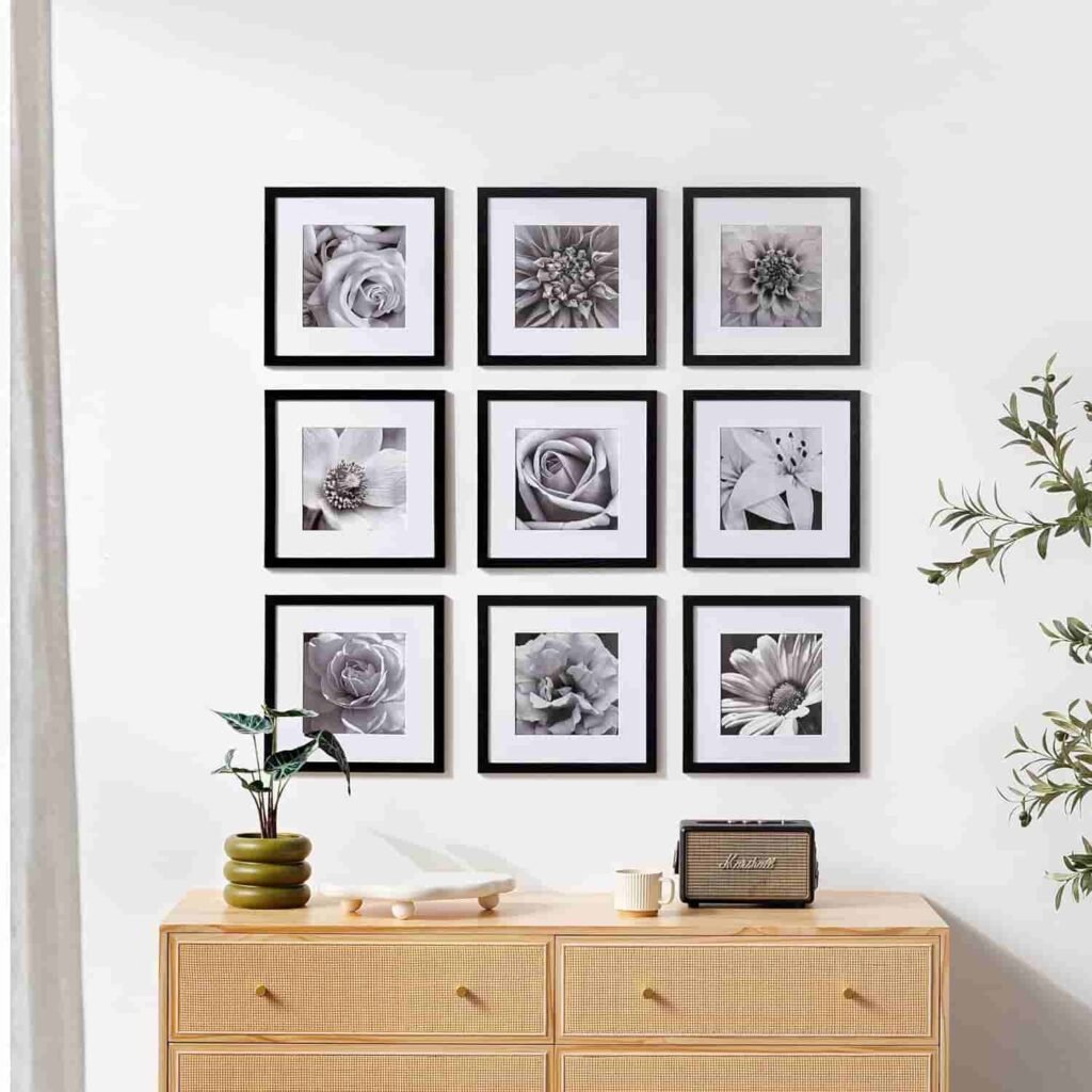 wall frames for bedroom