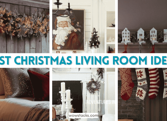 21+ Modern & Cozy Christmas Living Room Ideas to inspire you