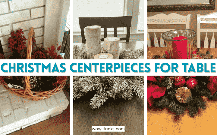 21+ Eye-Catching Christmas Centerpieces for table