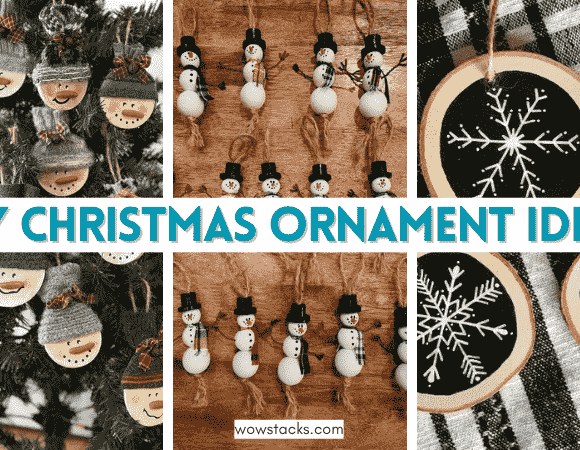 21+ DIY Christmas Ornament Ideas to spruce up your tree