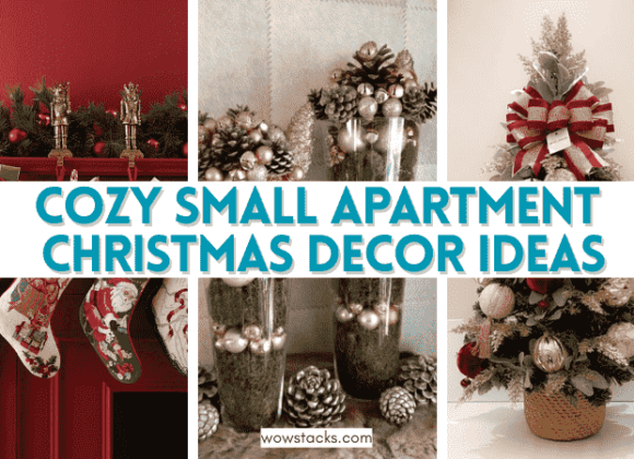 21+ Simple & Cozy Small Apartment Christmas Decor Ideas