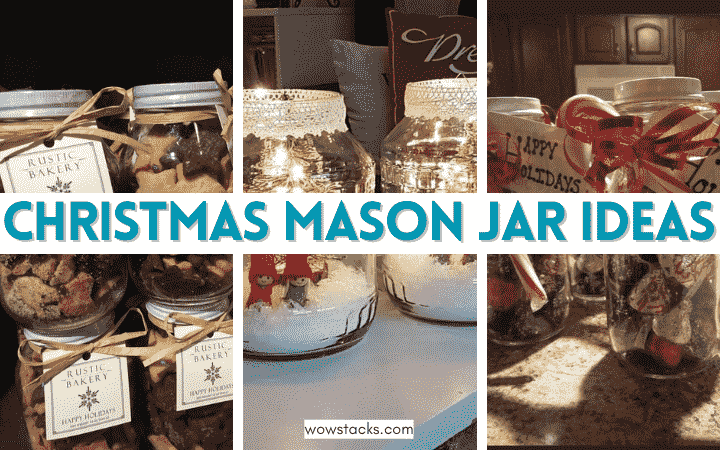 christmas mason jar ideas