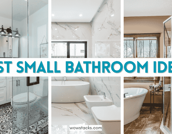 23 Clever & Budget Friendly Small Bathroom Ideas You’ll love