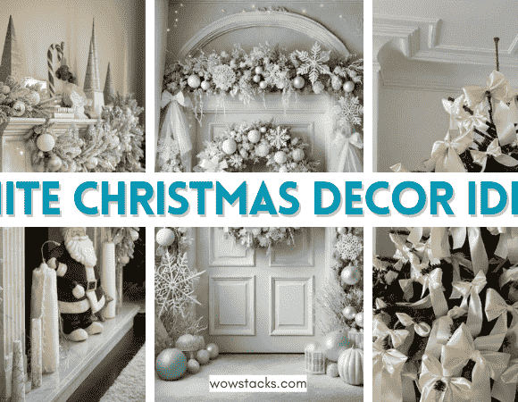 white christmas decor ideas