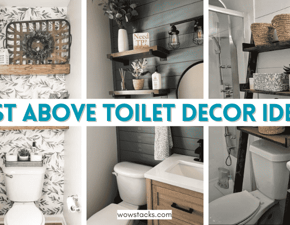 best above toilet decor ideas